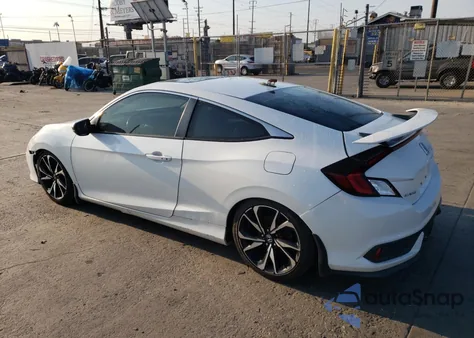 2019 Honda Civic Si from USA, damaged, VIN 2HGFC3A5XKH750647